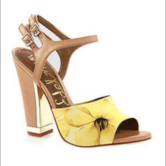 sam edelman yellow heels